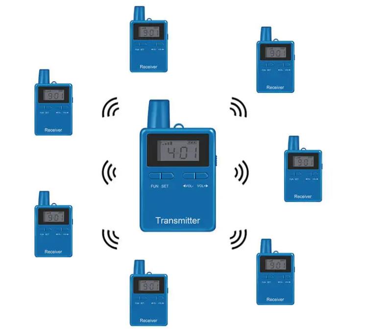 Microphone du système de guide sans fil pour la conférence silencieuse(图2)